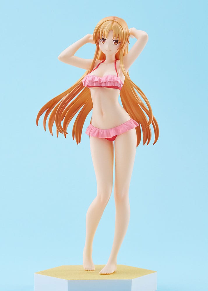 Sword Art Online Progressive: Scherzo of Deep Night Pop Up Parade PVC Statue Beach Queens Asuna 17cm - Scale Statue - Good Smile Company - Hobby Figures UK
