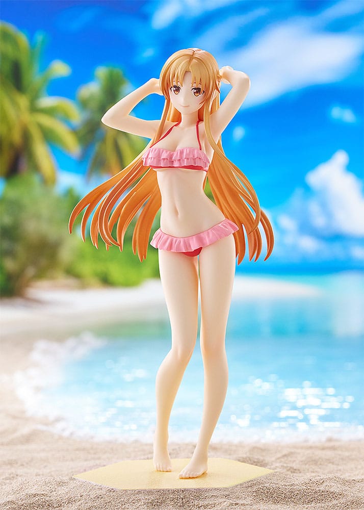 Sword Art Online Progressive: Scherzo of Deep Night Pop Up Parade PVC Statue Beach Queens Asuna 17cm - Scale Statue - Good Smile Company - Hobby Figures UK