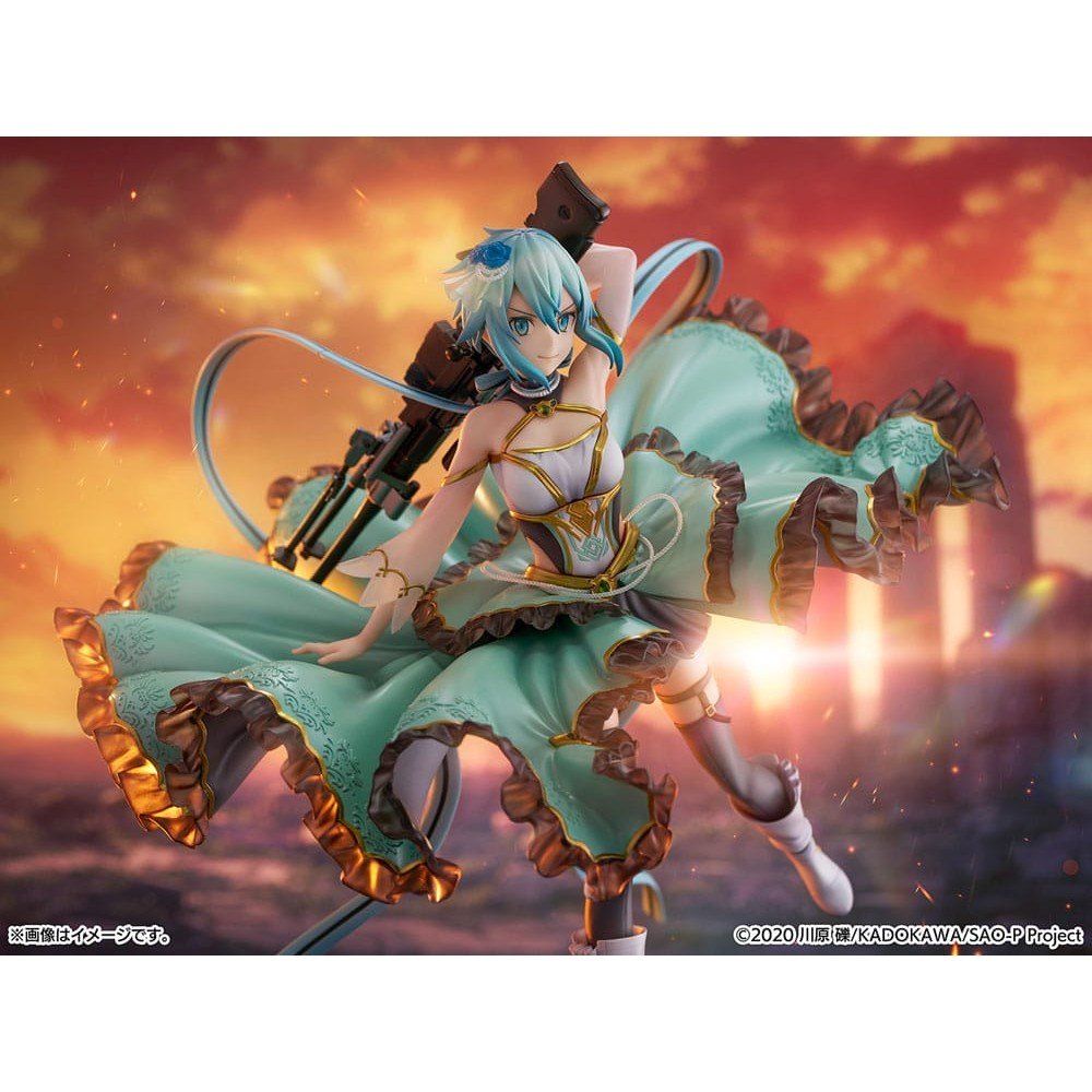 Sword Art Online SHIBUYA SCRAMBLE FIGURE PVC Statue 1/7 Sinon