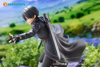 Sword Art Online Statue 1/7 Progressive Scherzo of Deep Night Kirito 22cm - Scale Statue - Ensoutoys - Hobby Figures UK