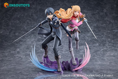 Sword Art Online Statue 1/7 Progressive Scherzo of Deep Night Kirito 22cm - Scale Statue - Ensoutoys - Hobby Figures UK