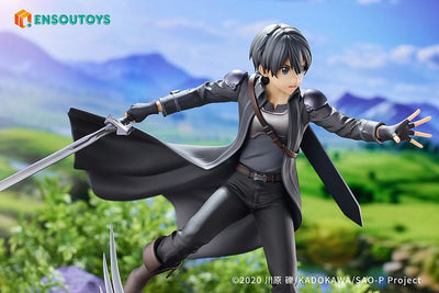 Sword Art Online Statue 1/7 Progressive Scherzo of Deep Night Kirito 22cm - Scale Statue - Ensoutoys - Hobby Figures UK