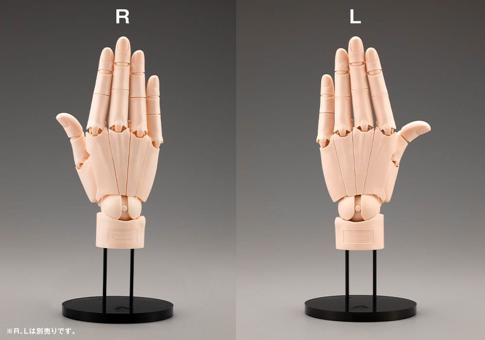 Takahiro Kagami PVC Artist Support Item Hand 1/1 Model/R Pale Orange 21cm - Scale Statue - Kotobukiya - Hobby Figures UK
