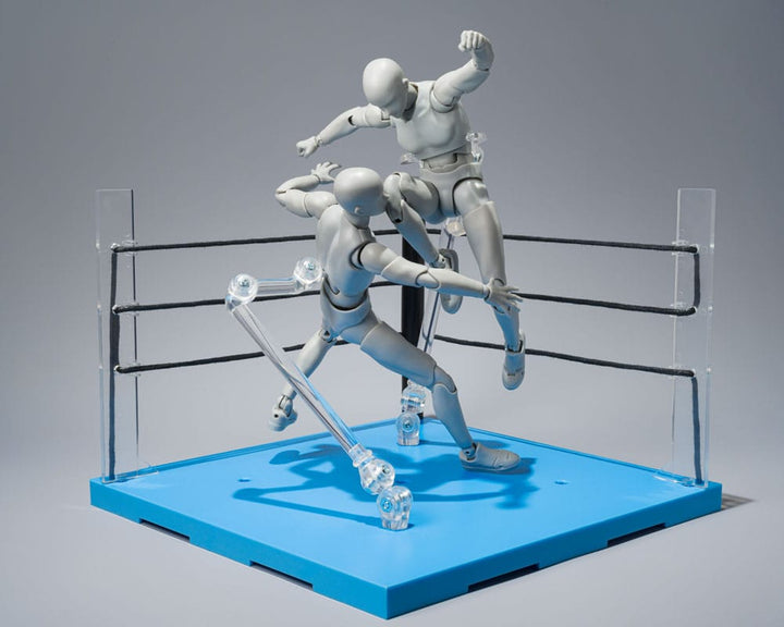 BANDAI STAGE ACT! リングコーナー 青 赤 Amazon | TAMASHII NATIONS 魂ステージ ACT.リングコーナー 約
