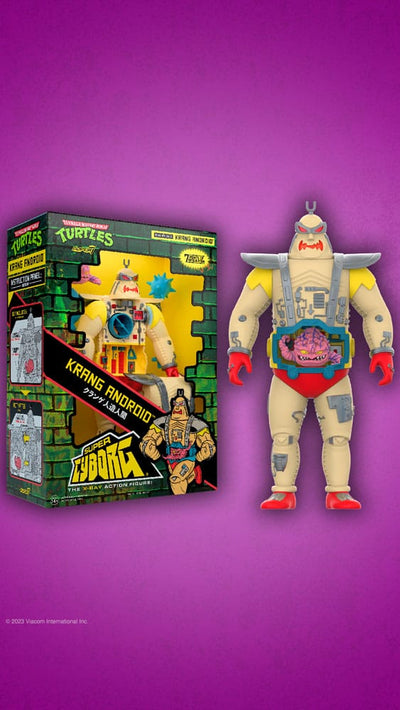 Teenage-Mutant-Ninja-Turtles-Action-Figure-Krang-Android-Full-Color-28cm - Action Figures - Super7 - Hobby Figures UK
