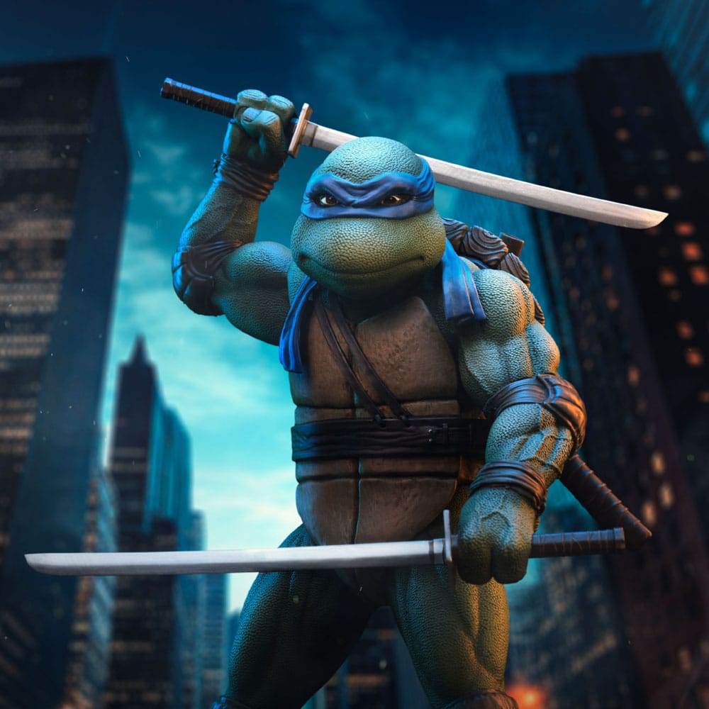 Teenage Mutant Ninja Turtles Art Scale Statue 1/10 Leonardo 21cm - Scale Statue - Iron Studios - Hobby Figures UK