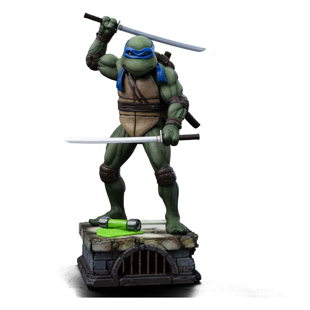 Teenage Mutant Ninja Turtles Art Scale Statue 1/10 Leonardo 21cm - Scale Statue - Iron Studios - Hobby Figures UK