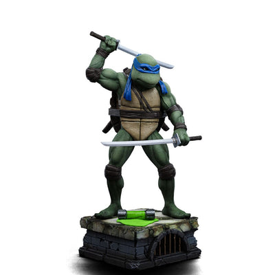 Teenage Mutant Ninja Turtles Art Scale Statue 1/10 Leonardo 21cm - Scale Statue - Iron Studios - Hobby Figures UK