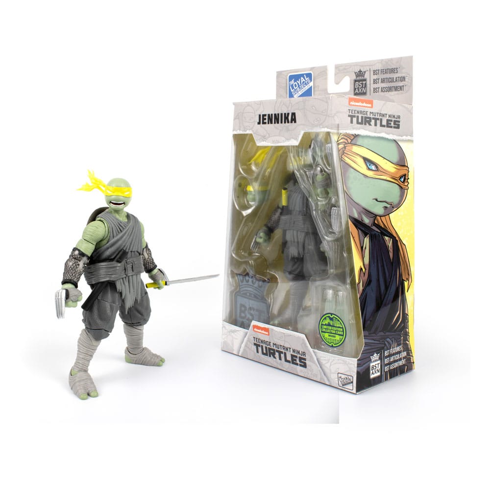 Teenage Mutant Ninja Turtles BST AXN Action Figure Jennika (IDW Comics) 13cm - Action Figures - The Loyal Subjects - Hobby Figures UK