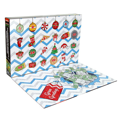 Teenage Mutant Ninja Turtles Battle Diecast Mini Figures Advent Calendar Holiday 2024 - Mini Figures - Jada Toys - Hobby Figures UK