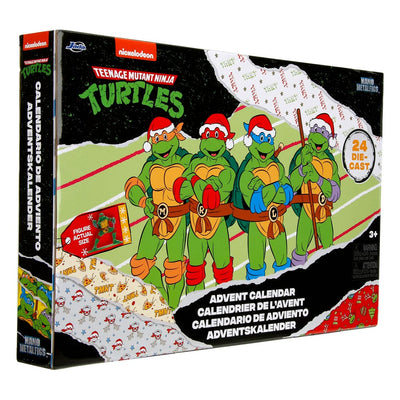 Teenage Mutant Ninja Turtles Battle Diecast Mini Figures Advent Calendar Holiday 2024 - Mini Figures - Jada Toys - Hobby Figures UK