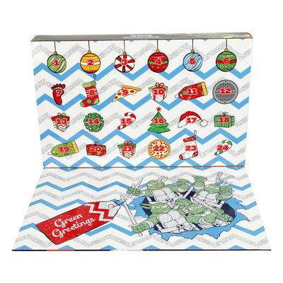 Teenage Mutant Ninja Turtles Battle Diecast Mini Figures Advent Calendar Holiday 2024 - Mini Figures - Jada Toys - Hobby Figures UK