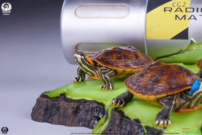 Teenage Mutant Ninja Turtles Diorama Statue 1/1 Origins 13cm - Scale Statue - Premium Collectibles Studio - Hobby Figures UK