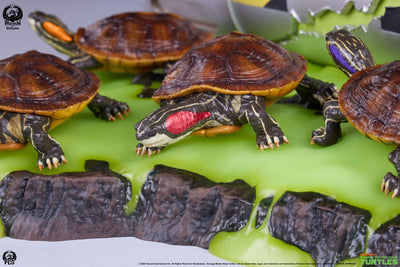Teenage Mutant Ninja Turtles Diorama Statue 1/1 Origins 13cm - Scale Statue - Premium Collectibles Studio - Hobby Figures UK
