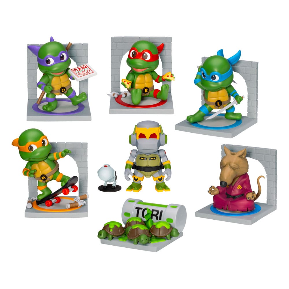 Teenage Mutant Ninja Turtles Mini Egg Attack Blind Box Figures Series 12cm Assortment (6) - Action Figures - Beast Kingdom Toys - Hobby Figures UK