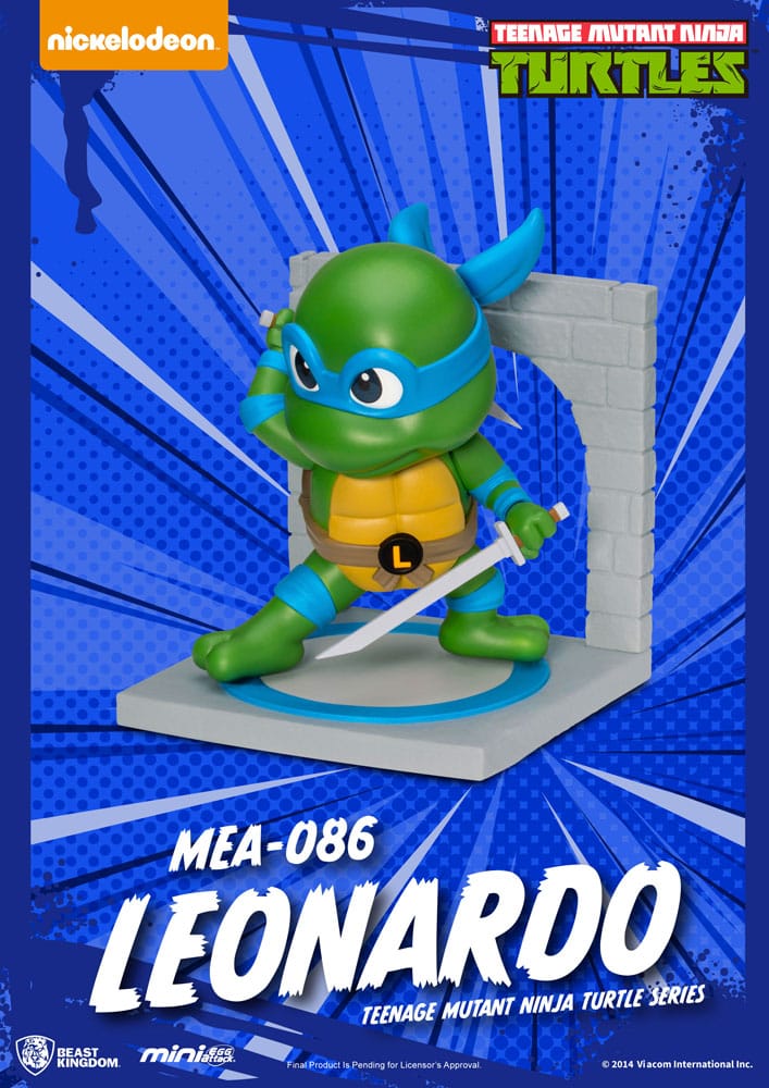 Teenage Mutant Ninja Turtles Mini Egg Attack Blind Box Figures Series 12cm Assortment (6) - Action Figures - Beast Kingdom Toys - Hobby Figures UK