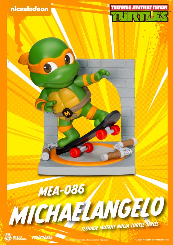Teenage Mutant Ninja Turtles Mini Egg Attack Blind Box Figures Series 12cm Assortment (6) - Action Figures - Beast Kingdom Toys - Hobby Figures UK