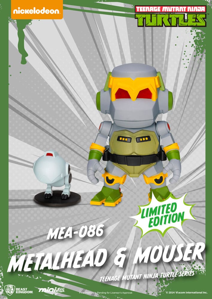 Teenage Mutant Ninja Turtles Mini Egg Attack Blind Box Figures Series 12cm Assortment (6) - Action Figures - Beast Kingdom Toys - Hobby Figures UK