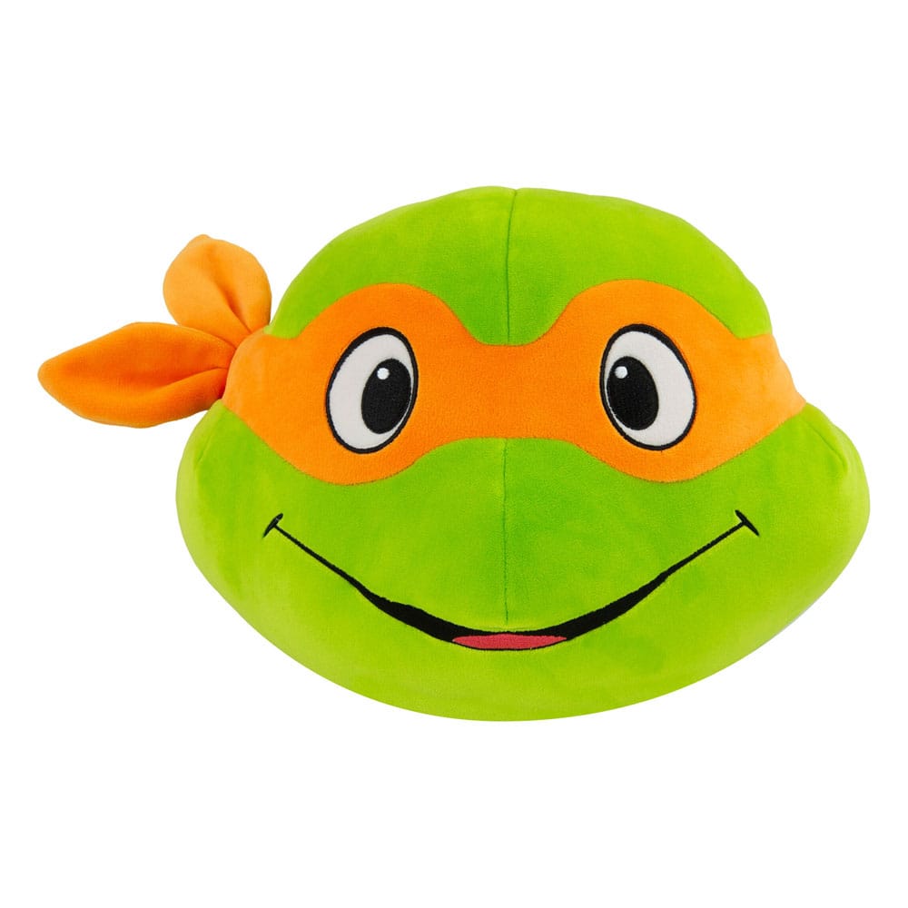 Teenage Mutant Ninja Turtles Mocchi-Mocchi Mega Plush Figure Michelangelo Head 27cm - Plush - Tomy - Hobby Figures UK