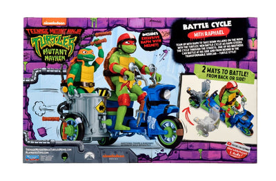 Teenage Mutant Ninja Turtles: Mutant Mayhem Action Figure Raphael & Scooter with Sidecar 11cm - Action Figures - Playmates - Hobby Figures UK