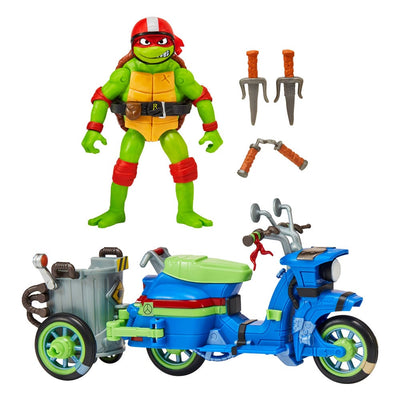 Teenage Mutant Ninja Turtles: Mutant Mayhem Vehicles with Figures 30cm Assortment (4) - Mini Figures - Playmates - Hobby Figures UK
