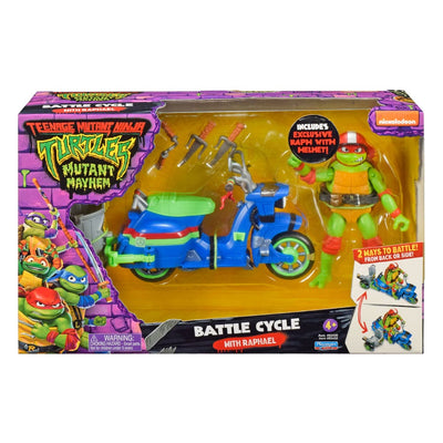 Teenage Mutant Ninja Turtles: Mutant Mayhem Vehicles with Figures 30cm Assortment (4) - Mini Figures - Playmates - Hobby Figures UK