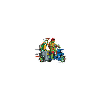 Teenage Mutant Ninja Turtles: Mutant Mayhem Vehicles with Figures 30cm Assortment (4) - Mini Figures - Playmates - Hobby Figures UK