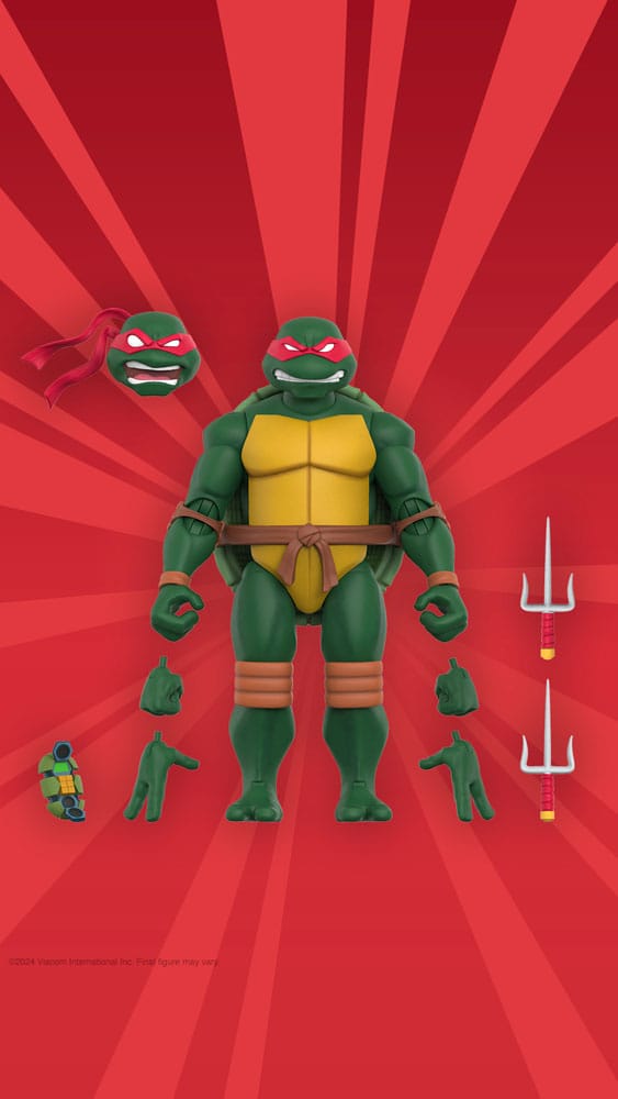 Teenage Mutant Ninja Turtles Ultimates Action Figure Wave 12 Raphael 18cm - Action Figures - Super7 - Hobby Figures UK