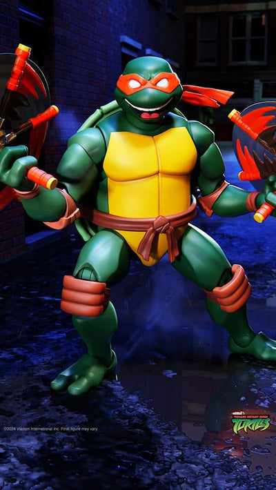 Teenage Mutant Ninja Turtles Ultimates Action Figure Wave 12 Michelangelo 18cm - Action Figures - Super7 - Hobby Figures UK