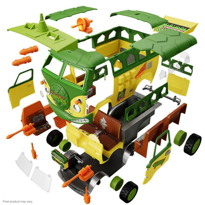 Teenage Mutant Ninja Turtles Ultimates Vehicle Party Wagon 51 x 35cm - Action Figures - Super7 - Hobby Figures UK