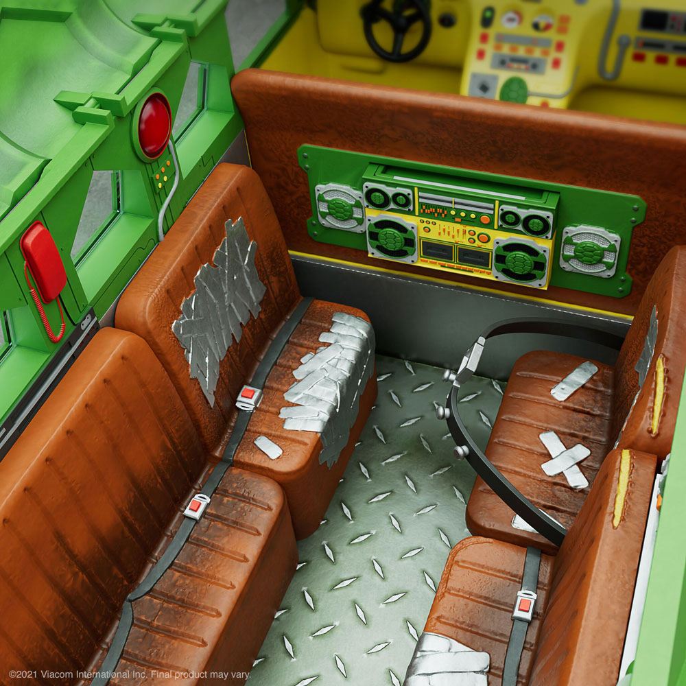 Teenage Mutant Ninja Turtles Ultimates Vehicle Party Wagon 51 x 35cm - Action Figures - Super7 - Hobby Figures UK