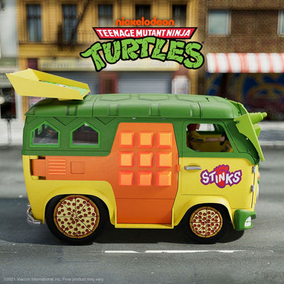 Teenage Mutant Ninja Turtles Ultimates Vehicle Party Wagon 51 x 35cm - Action Figures - Super7 - Hobby Figures UK