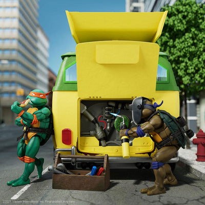 Teenage Mutant Ninja Turtles Ultimates Vehicle Party Wagon 51 x 35cm - Action Figures - Super7 - Hobby Figures UK