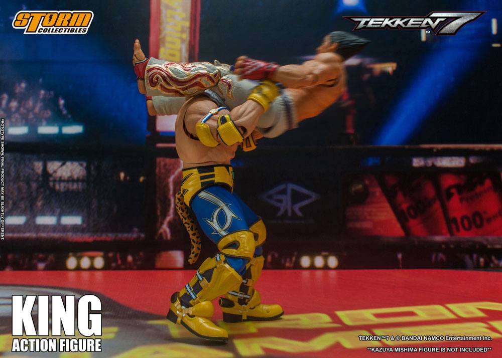 Tekken 7 Action Figure 1/12 King 18cm - Action Figures - Storm Collectibles - Hobby Figures UK