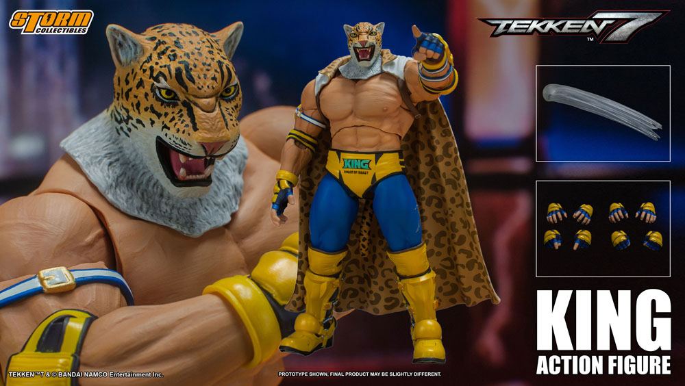 Tekken 7 Action Figure 1/12 King 18cm - Action Figures - Storm Collectibles - Hobby Figures UK