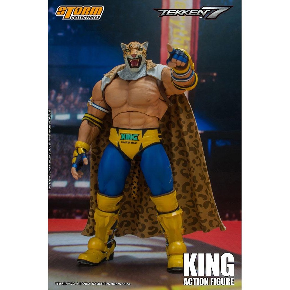 Tekken 7 Action Figure 1/12 King 18cm - Action Figures - Storm Collectibles - Hobby Figures UK