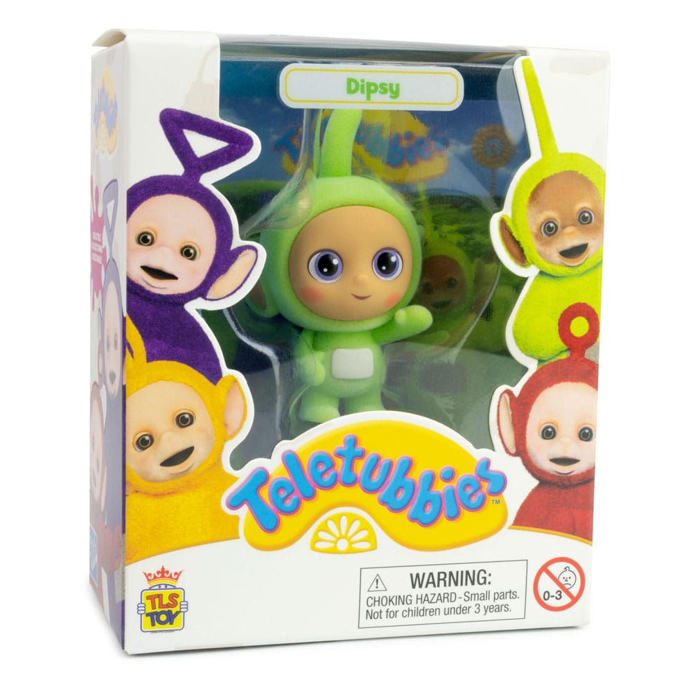 Teletubbies Cheebee Mini figure Dipsy Flocked 6cm - Mini Figures - The Loyal Subjects - Hobby Figures UK