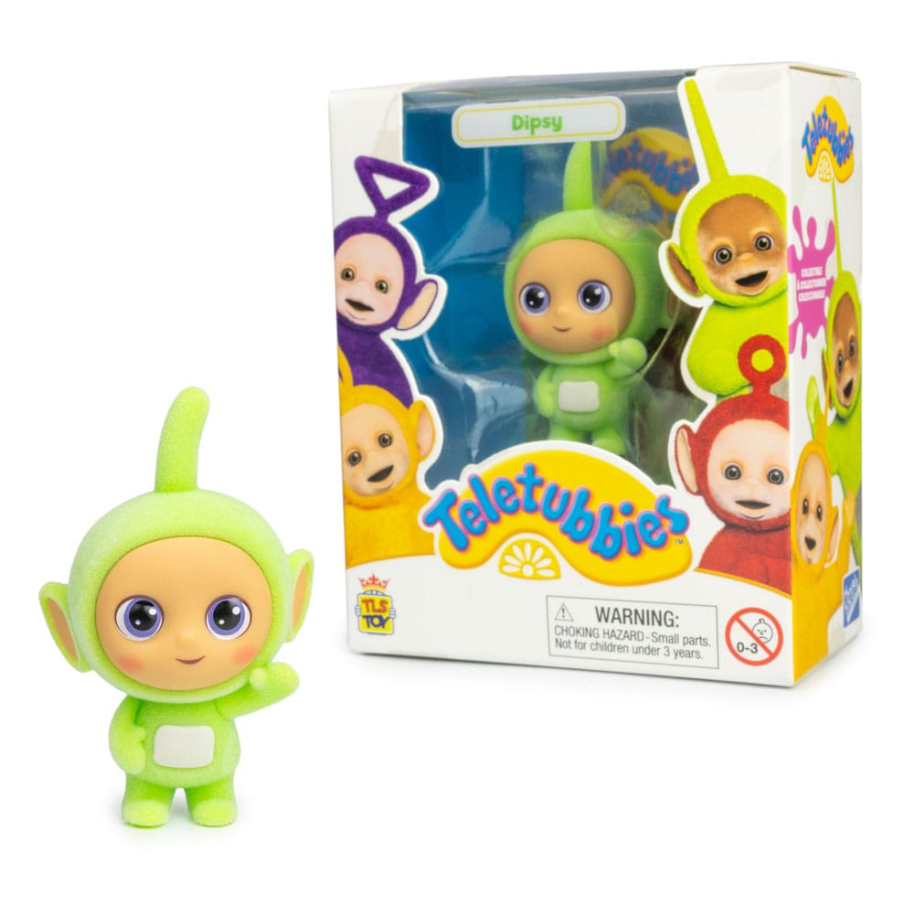 Teletubbies Cheebee Mini figure Dipsy Flocked 6cm - Mini Figures - The Loyal Subjects - Hobby Figures UK