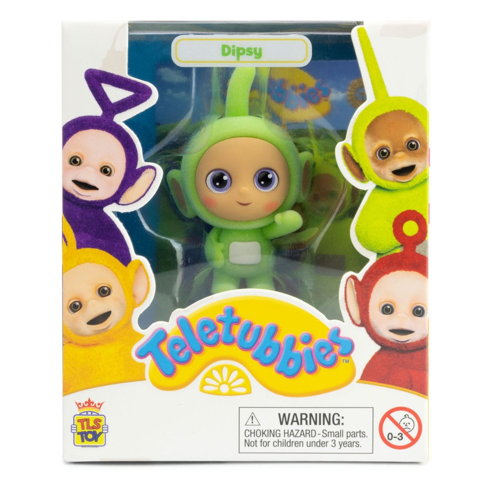Teletubbies Cheebee Mini figure Dipsy Flocked 6cm - Mini Figures - The Loyal Subjects - Hobby Figures UK