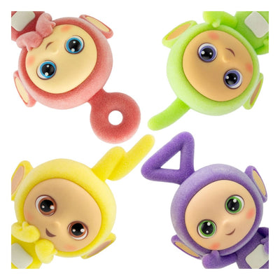 Teletubbies Cheebee Mini figures Teletubbies Flocked 6cmAssortment (12) - Mini Figures - The Loyal Subjects - Hobby Figures UK
