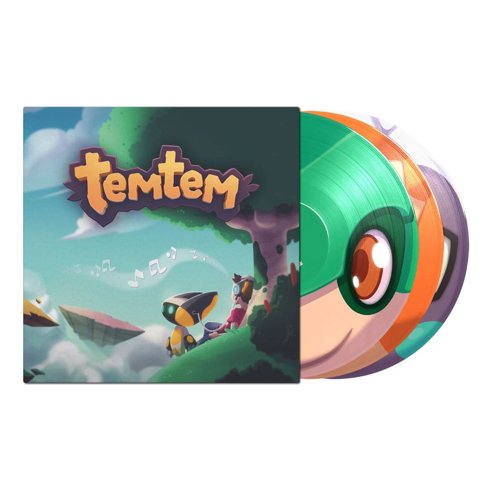 Temtem Original Soundtrack by Damián Sánchez Vinyl 3xLP - Apparel & Accessories - Black Screen Records - Hobby Figures UK