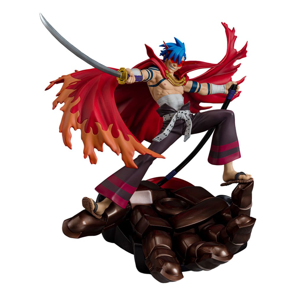 Tengen Toppa Gurren Lagann PVC Statue Kamina & Gurren 27cm - Scale Statue - Proof - Hobby Figures UK