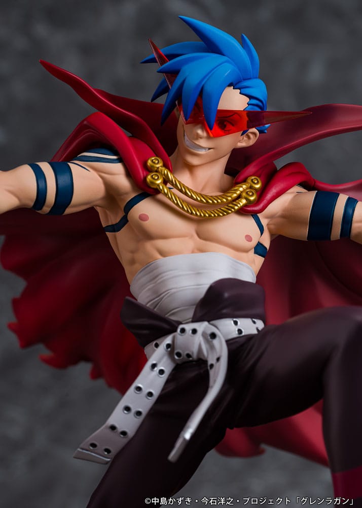 Tengen Toppa Gurren Lagann PVC Statue Kamina & Gurren 27cm - Scale Statue - Proof - Hobby Figures UK
