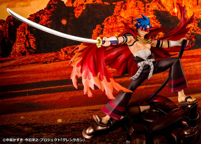 Tengen Toppa Gurren Lagann PVC Statue Kamina & Gurren 27cm - Scale Statue - Proof - Hobby Figures UK