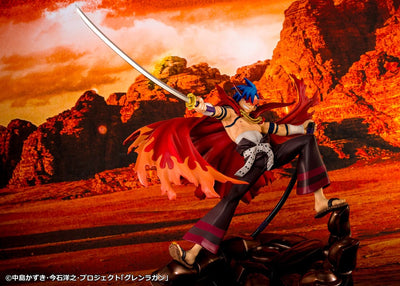Tengen Toppa Gurren Lagann PVC Statue Kamina & Gurren 27cm - Scale Statue - Proof - Hobby Figures UK
