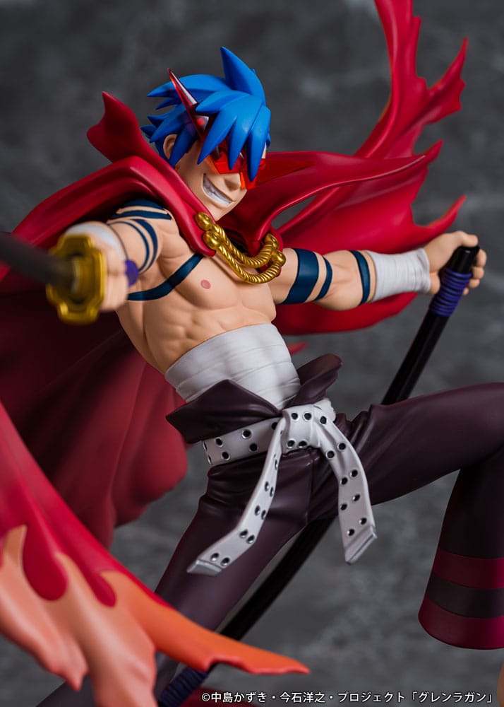 Tengen Toppa Gurren Lagann PVC Statue Kamina & Gurren 27cm - Scale Statue - Proof - Hobby Figures UK