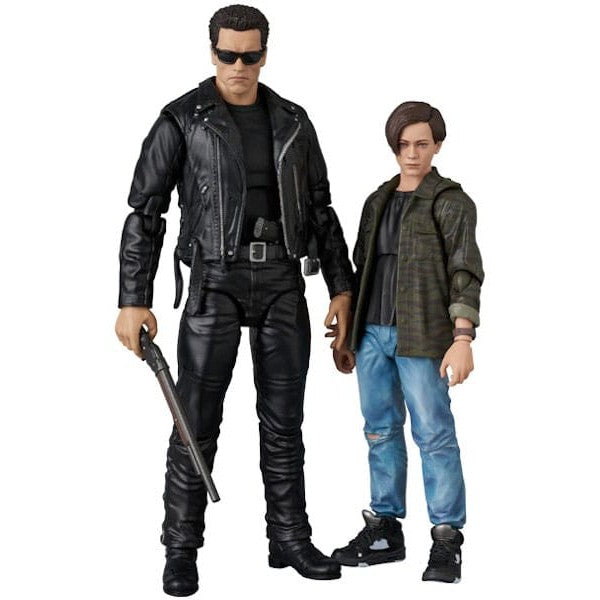 Terminator 2 MAFEX Action Figure T-800 (T2 Ver.) & John Connor 16cm - Action Figures - Medicom - Hobby Figures UK