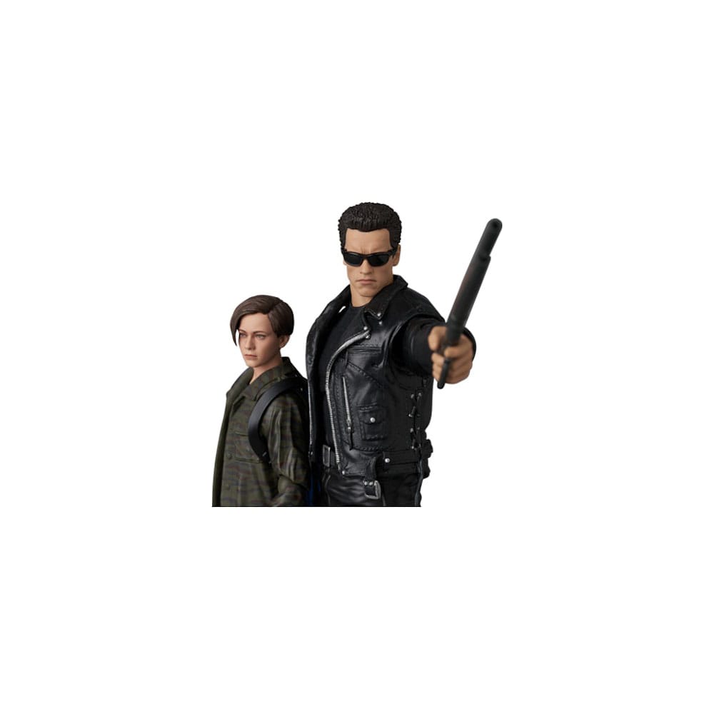 Terminator 2 MAFEX Action Figure T-800 (T2 Ver.) & John Connor 16cm - Action Figures - Medicom - Hobby Figures UK