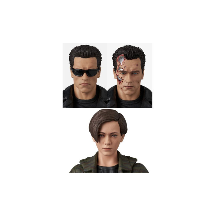 Terminator 2 MAFEX Action Figure T-800 (T2 Ver.) & John Connor