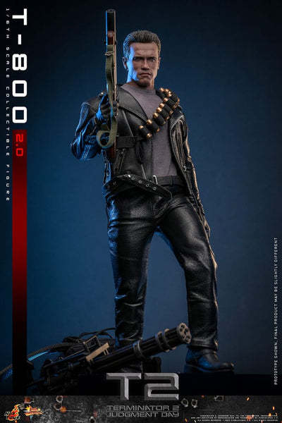 Terminator 2 Movie Masterpiece Action Figure 1/6 T-800 2.0 32cm